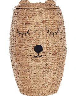 Sale Beliani Cestino per bambini Orsacchiotto SAMBUR Vimini Naturale Beige Naturale