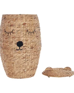 Sale Beliani Cestino per bambini Orsacchiotto SAMBUR Vimini Naturale Beige Naturale