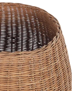 Discount Beliani Cestino per bambini Pera VAGSOY Rattan Naturale Beige Naturale Verde