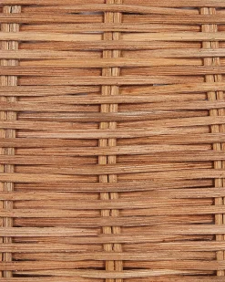 Discount Beliani Cestino per bambini Pera VAGSOY Rattan Naturale Beige Naturale Verde