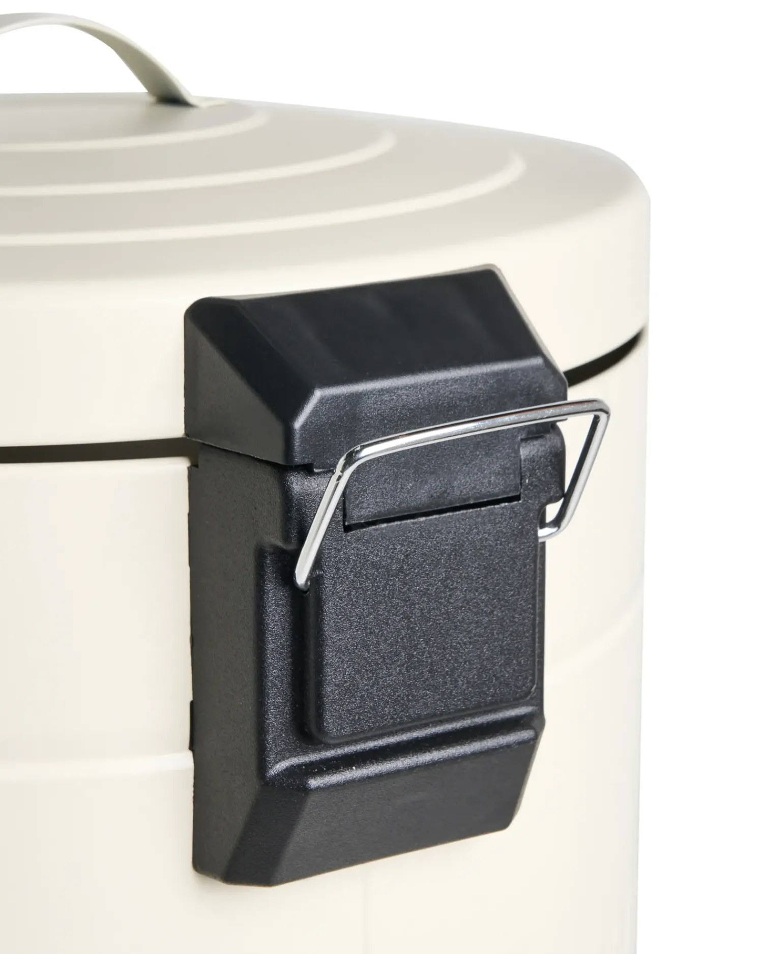 New Beliani Cestino per i rifiuti 30 L ECOAURA Metallo Beige