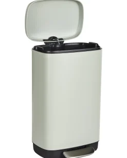 Best Beliani Cestino per i rifiuti 30 L ECOCOLLECT Metallo chiaro Verde