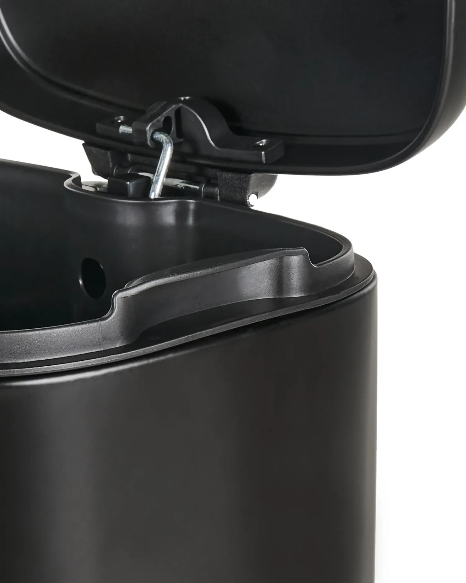 Online Beliani Cestino per i rifiuti 30 L ECOCOLLECT Metallo Nero