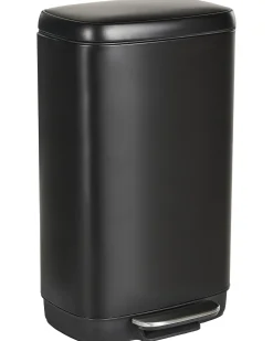 Online Beliani Cestino per i rifiuti 30 L ECOCOLLECT Metallo Nero