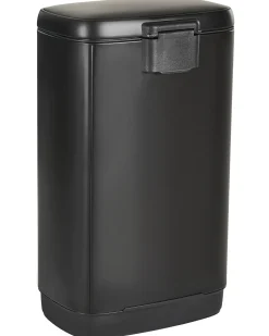 Online Beliani Cestino per i rifiuti 30 L ECOCOLLECT Metallo Nero