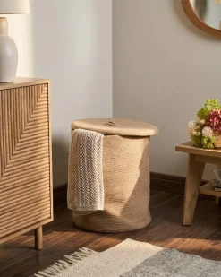 Hot Beliani SILOPI Cotone Beige