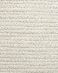 New Beliani Cestino SILOPI Cotone sporco Bianco