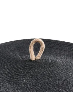 Online Beliani SILOPI Cotone Nero/Beige Beige Nero