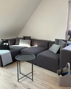 Discount Beliani Cestino URUK Pelle sintetica grafite Grigio