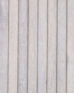 Best Beliani Cesto per la biancheria KALUTARA Bambù Grigio Bianco Grigio