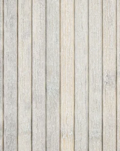 Online Beliani Cesto per la biancheria KANDY Bambù chiaro 100 L Grigio