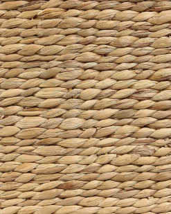 Sale Beliani Cesto per la biancheria LANGSON Vimini Naturale 75 L Beige Naturale