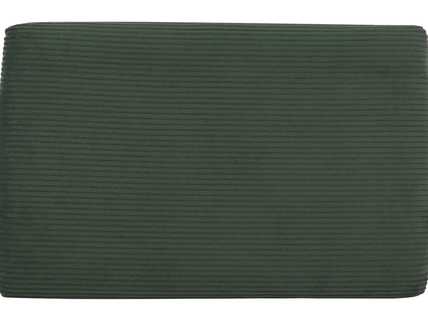 Chaise longue EGERIS Velluto a coste Verde scuro