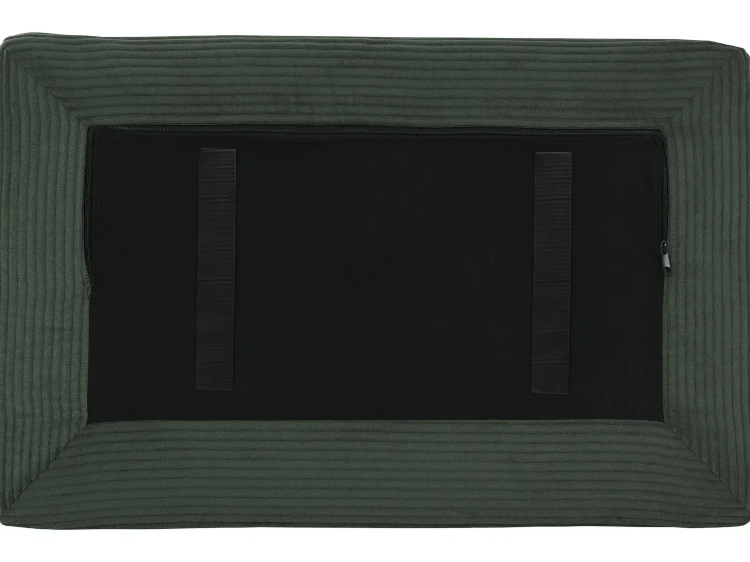Chaise longue EGERIS Velluto a coste Verde scuro
