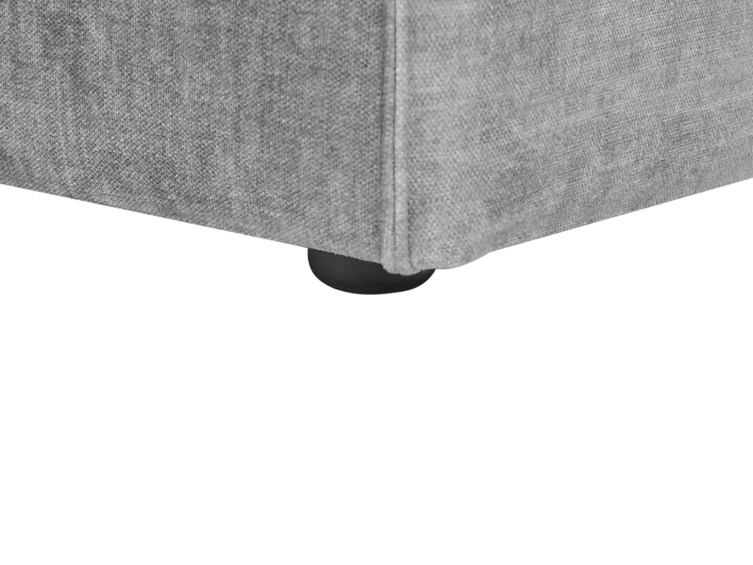 Chaise longue versione destra HELLNAR Tessuto Grigio