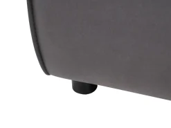 Chaise longue versione destra BRANDE Tessuto Nero