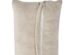 Chaise longue versione sinistra HELLNAR Velluto Beige chiaro