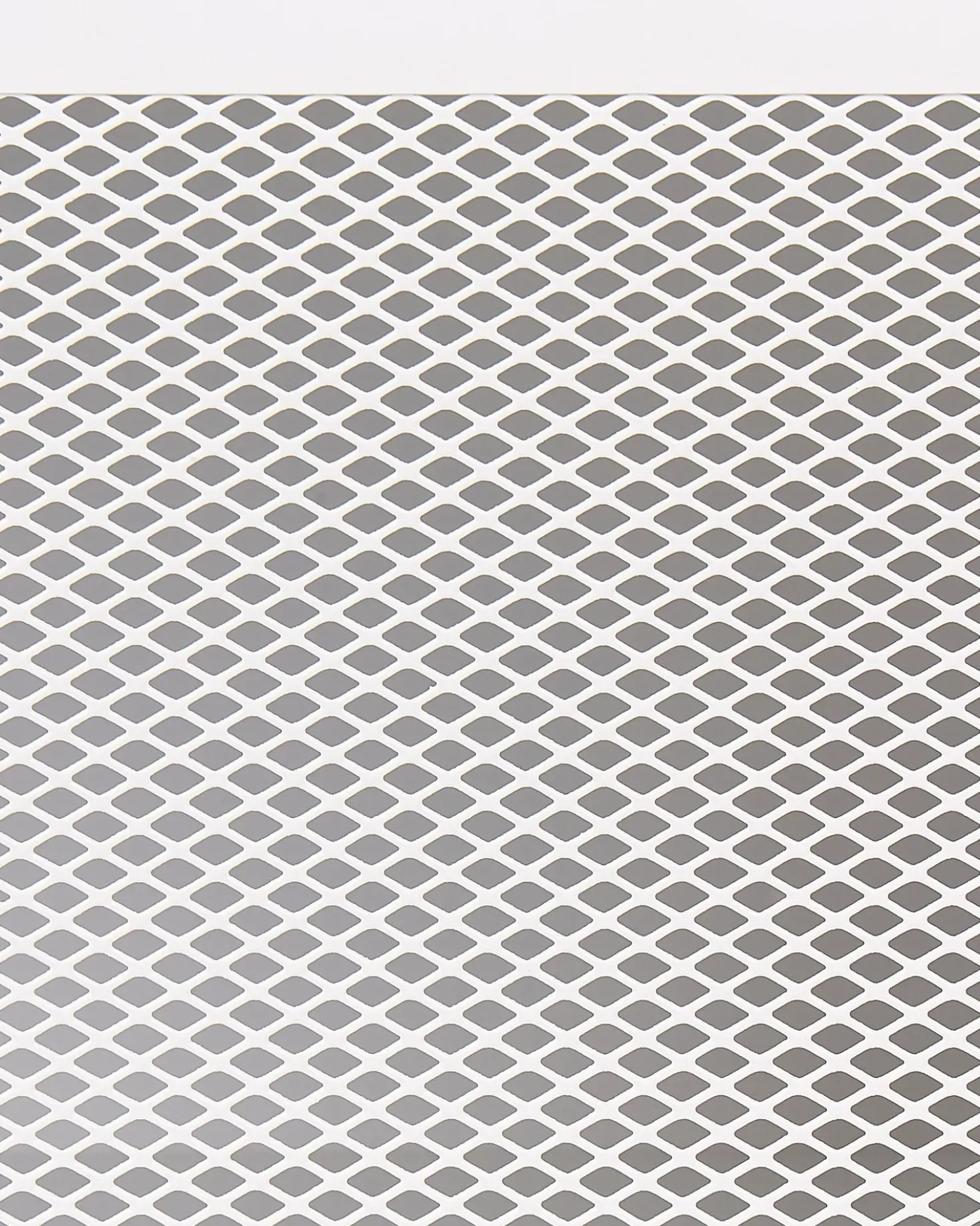 Comodino OSSETT Metallo Bianco