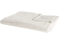 Best Beliani Coperta ABTEH 150 x 200 cm Bianco