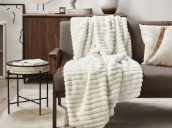 Best Beliani Coperta ABTEH 150 x 200 cm Bianco