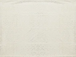 Discount Beliani Coperta ALAZEYA Bianco sporco Beige Oro