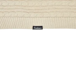Sale Beliani Coperta ANAMUR Cotone 110 x 180 cm Beige