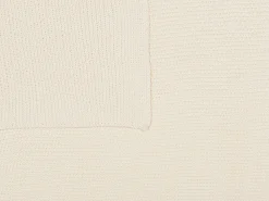 Best Beliani Coperta ASAKA Cotone 130 x 180 cm Beige