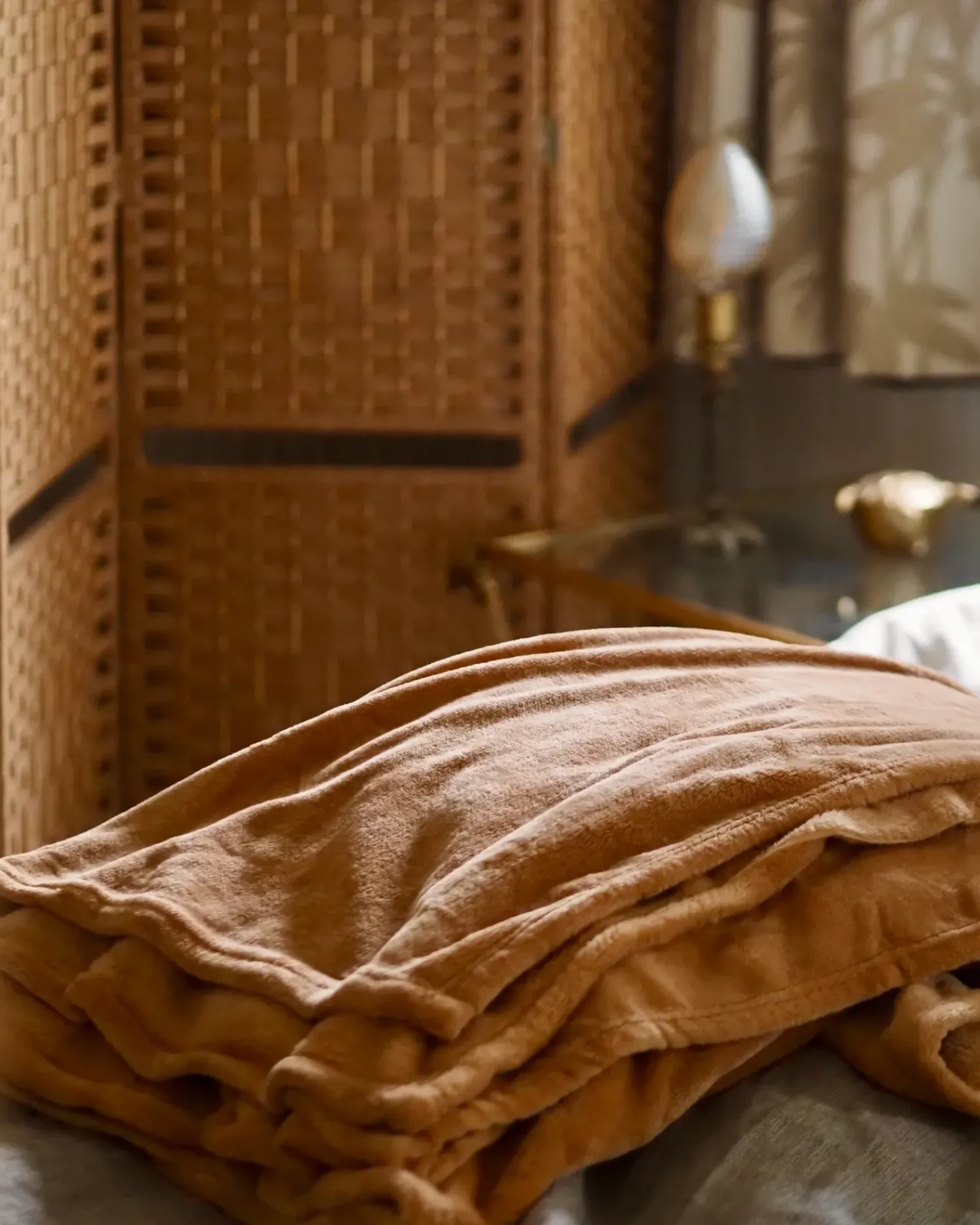New Beliani Coperta BAYBURT sabbia Beige