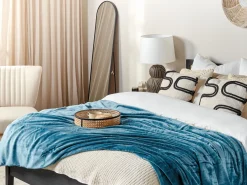 Online Beliani Coperta BAYBURT Blu