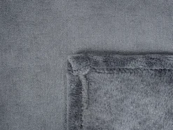 Beliani Coperta BAYBURT Grigio