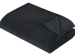 Clearance Beliani Coperta BAYBURT Nero