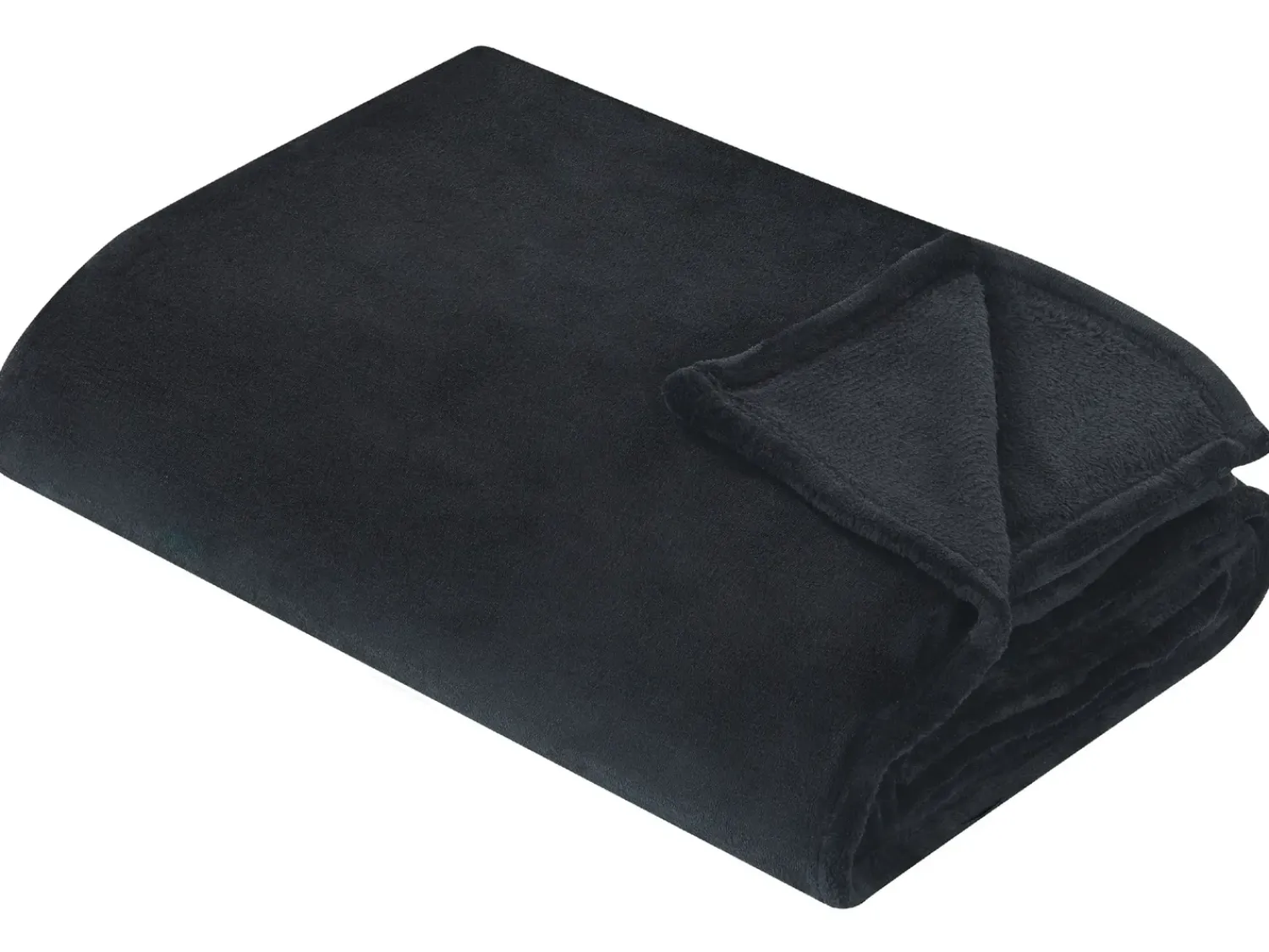 Clearance Beliani Coperta BAYBURT Nero