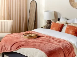 Sale Beliani Coperta BAYBURT Rosso