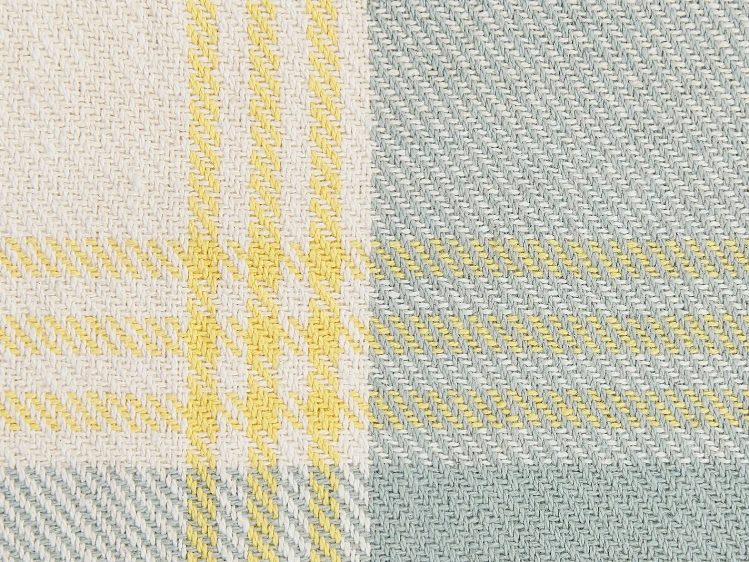 Best Beliani Coperta BETALI Cotone 125 x 150 cm Giallo Giallo Verde