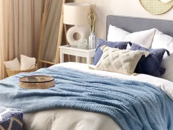 Online Beliani Coperta BJAS Blu