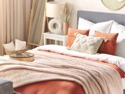 Clearance Beliani Coperta BJAS pastello Rosa