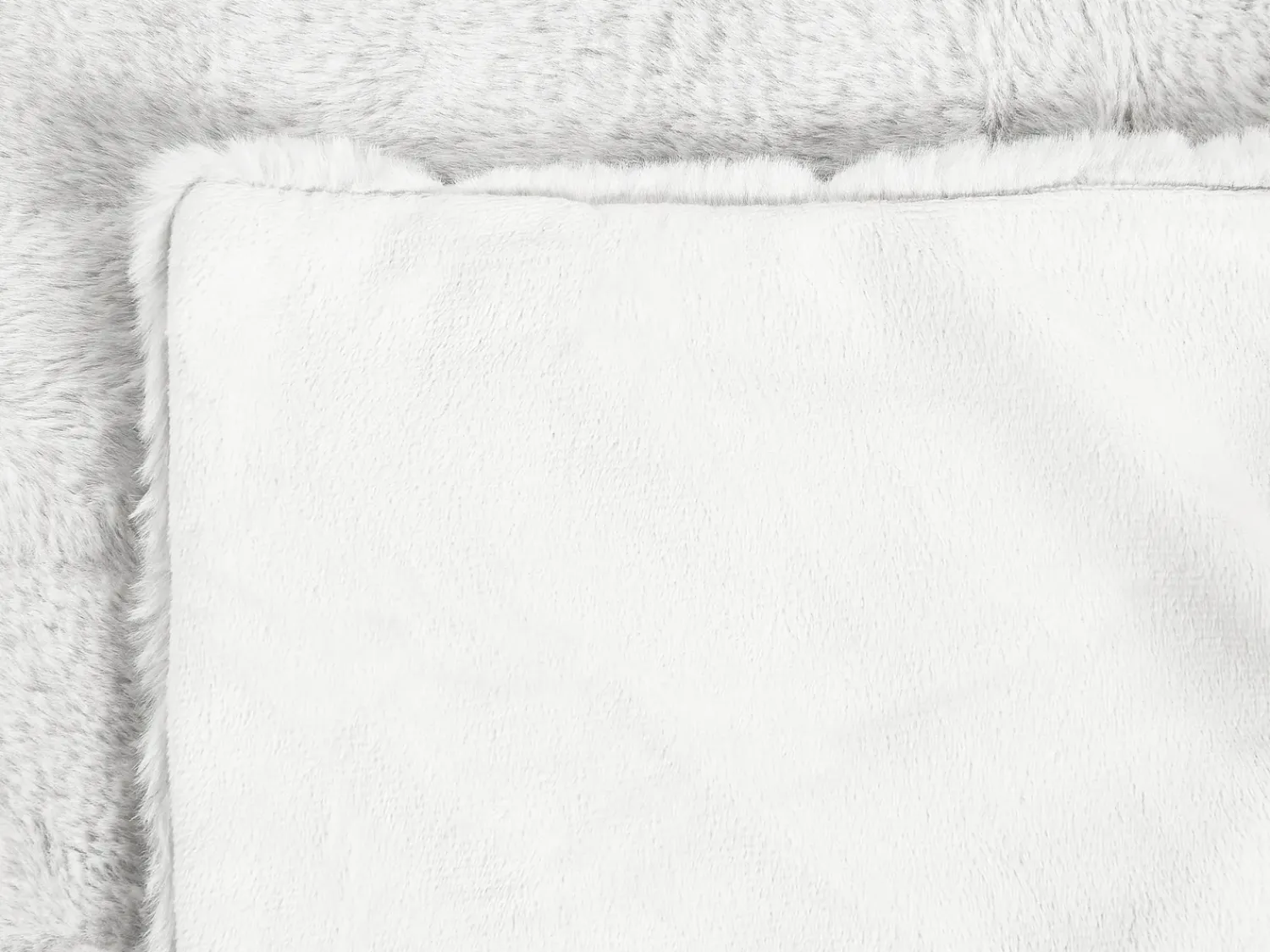 Clearance Beliani Coperta CHAAB sporco Bianco