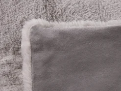 Discount Beliani Coperta CHAAB chiaro Grigio