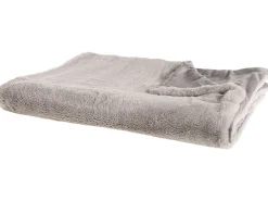 Discount Beliani Coperta CHAAB chiaro Grigio