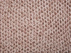 Outlet Beliani Coperta ELOVA 150 x 200 cm Rosa