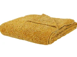 Sale Beliani Coperta ELOVA 150 x 200 cm Senape Giallo