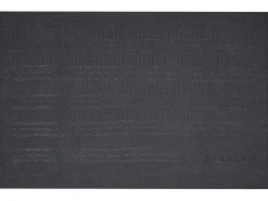 Clearance Beliani Coperta FETHIYE Cotone 140 x 170 cm scuro Grigio