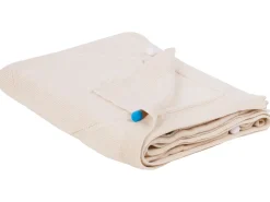 Clearance Beliani Coperta GAIDAR Cotone 130 x 170 cm Beige Beige Multicolore