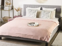 Clearance Beliani Coperta GELIK 180 x 200 cm Rosa