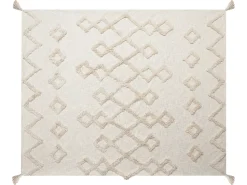 Best Beliani Coperta GUNA Cotone 130 x 180 cm Beige