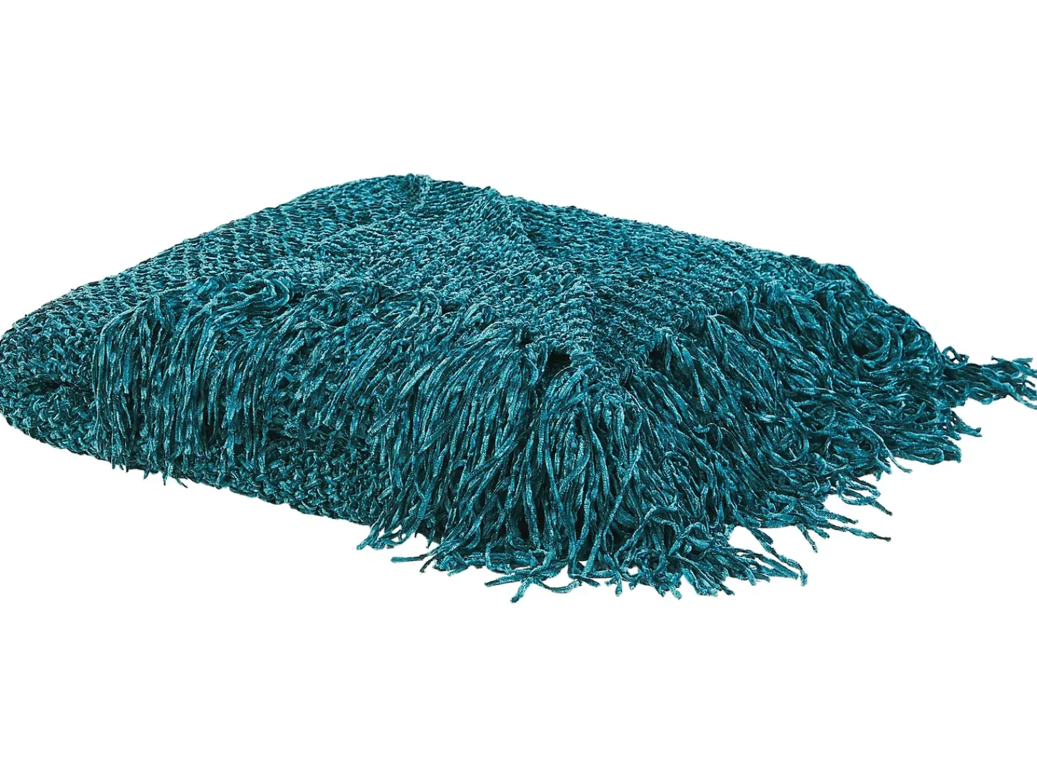 New Beliani Coperta HAMAT 150 x 200 cm smeraldo Verde