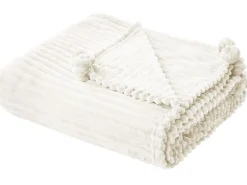 Sale Beliani Coperta KAWERI 150 x 200 cm Bianco