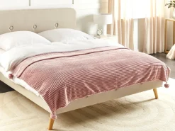 Sale Beliani Coperta KAWERI 150 x 200 cm Rosa