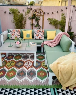 Sale Beliani Coperta KAWERI 150 x 200 cm Rosa