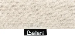 Outlet Beliani Coperta KHARI Cotone chiaro Beige